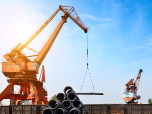 Industrial crane for Seaport